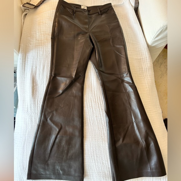 Aritzia Wilfred Leather Pant - Picture 3 of 6